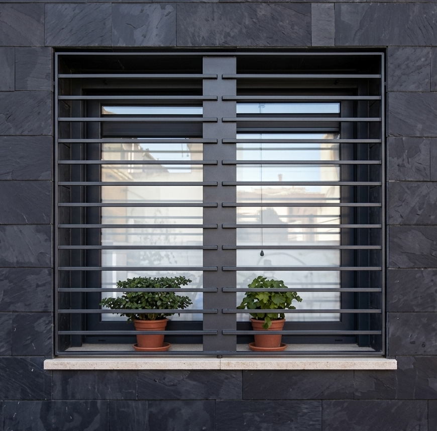 reja para ventana fija a medida MOD-07