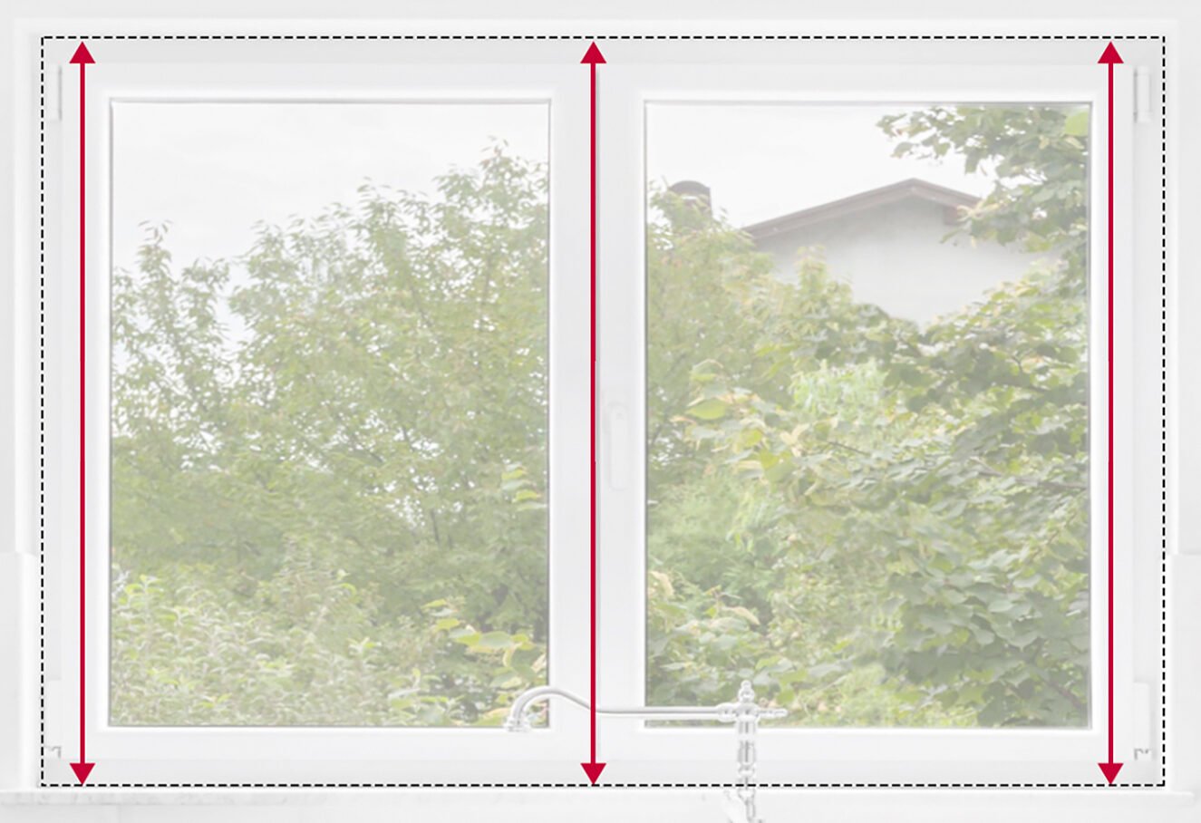 Medición de la altura del hueco