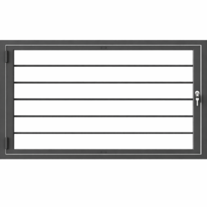 Reja para ventana abatible a medida MOD-17 Reja para ventana abatible a medida MOD-17