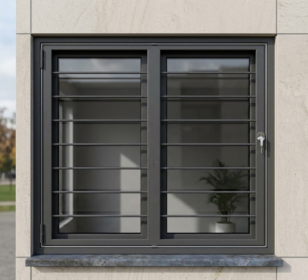 Reja para ventana abatible a medida MOD-18